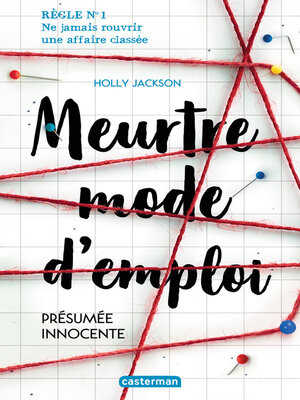 cover image of Meurtre mode d'emploi (Tome 1) --Présumée innocente